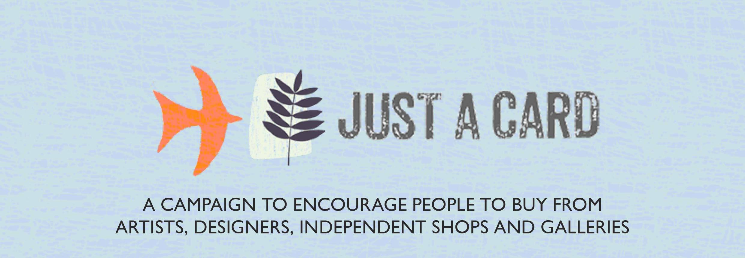 Just a Card Campaign Header