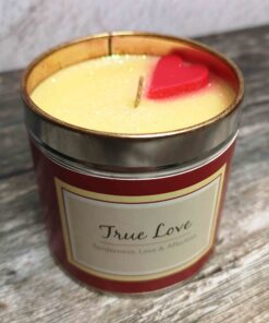 True Love - Seriously Scented Glitter Scented Candle - The Flower Fountain