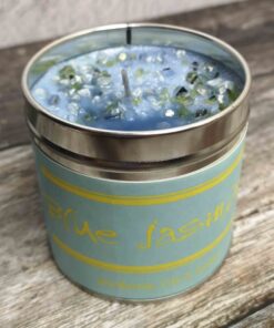 Blue Jasmine - Seriously Scented Glitter Scented Candle - The Flower Fountain