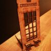 mobile phone telephone box stand - the flower fountain stoke on trent