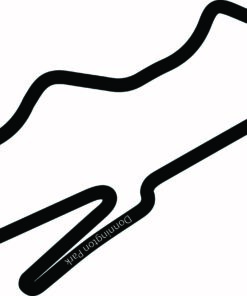 Donnington Park racetrack motorsport wall art