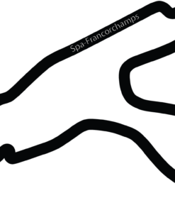 spa-francorchamps racetrack motorsport wall art