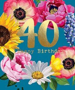 sarah_kelleher_cards - card-ff-52 - Happy Birthday 40th