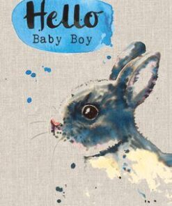 Sarah Kelleher Hello baby Boy Greeting Card