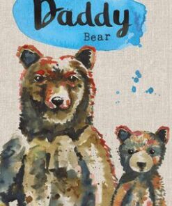 Sarah Kelleher Daddy Bear Greeting Card