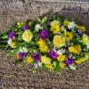 Funeral_Tributes-Yellow-and-purple-single-ended-teardrop-spray