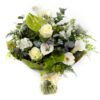 Indulge in luxury with The Flower Fountain's 'Sparkling Champagne' Valentine's Bouquet. This breathtaking composition of the finest blooms is the perfect gift for adding a touch of sophistication and glamour. Celebrate love in style with this one-of-a-kind bouquet, available now from your local florists in Stoke on Trent.