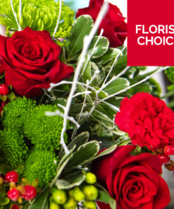 Florist Choice Christmas Hand Tied Bouquet