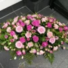 Pink Double Ended Casket Spray - The Flower Fountain Florists Stoke on Trent
