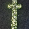 Mixed Cross Funeral Tribute | The Flower Fountain | Funeral Flowers Stoke on Trent