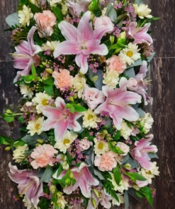 Mixed Flower Funeral Pillow | The Flower Fountain | Funeral Flowers | Stoke on Trent