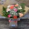 The Carnation One is a soft and timeless bouquet in our “Nice” size. A mix of carnations, gypsophila and foliage. Delivery across Stoke-on-Trent.