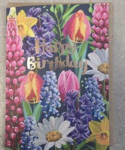 Happy Birthday Greeting Card by Sarah Kelleher